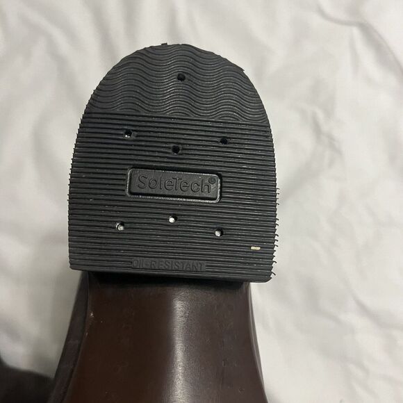 Carter's Handmade Boots Men's Size 8.5C Tatanka Chocolate Buffalo Leather Boots. - Picture 7 of 9